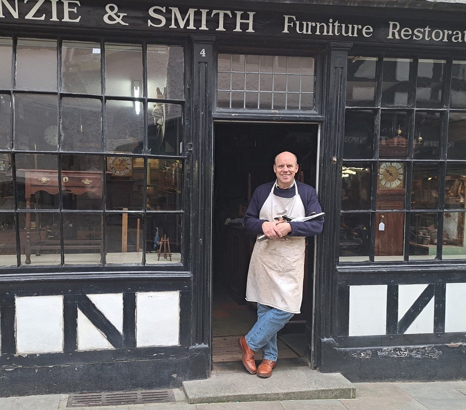 Tim Smith furniture restorer